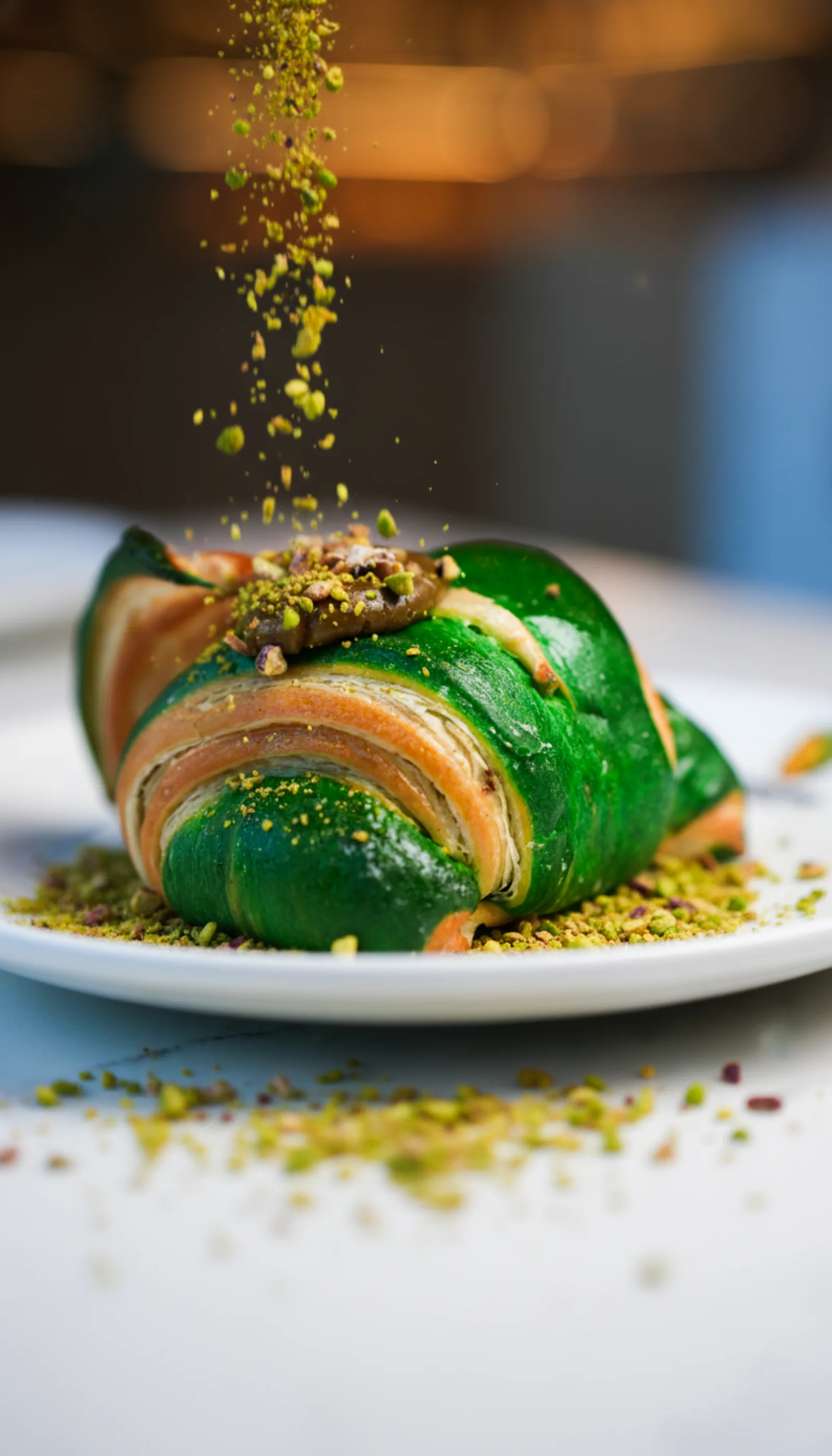 Cornetto al pistacchio — Pistacchio Italian bakery, Miami