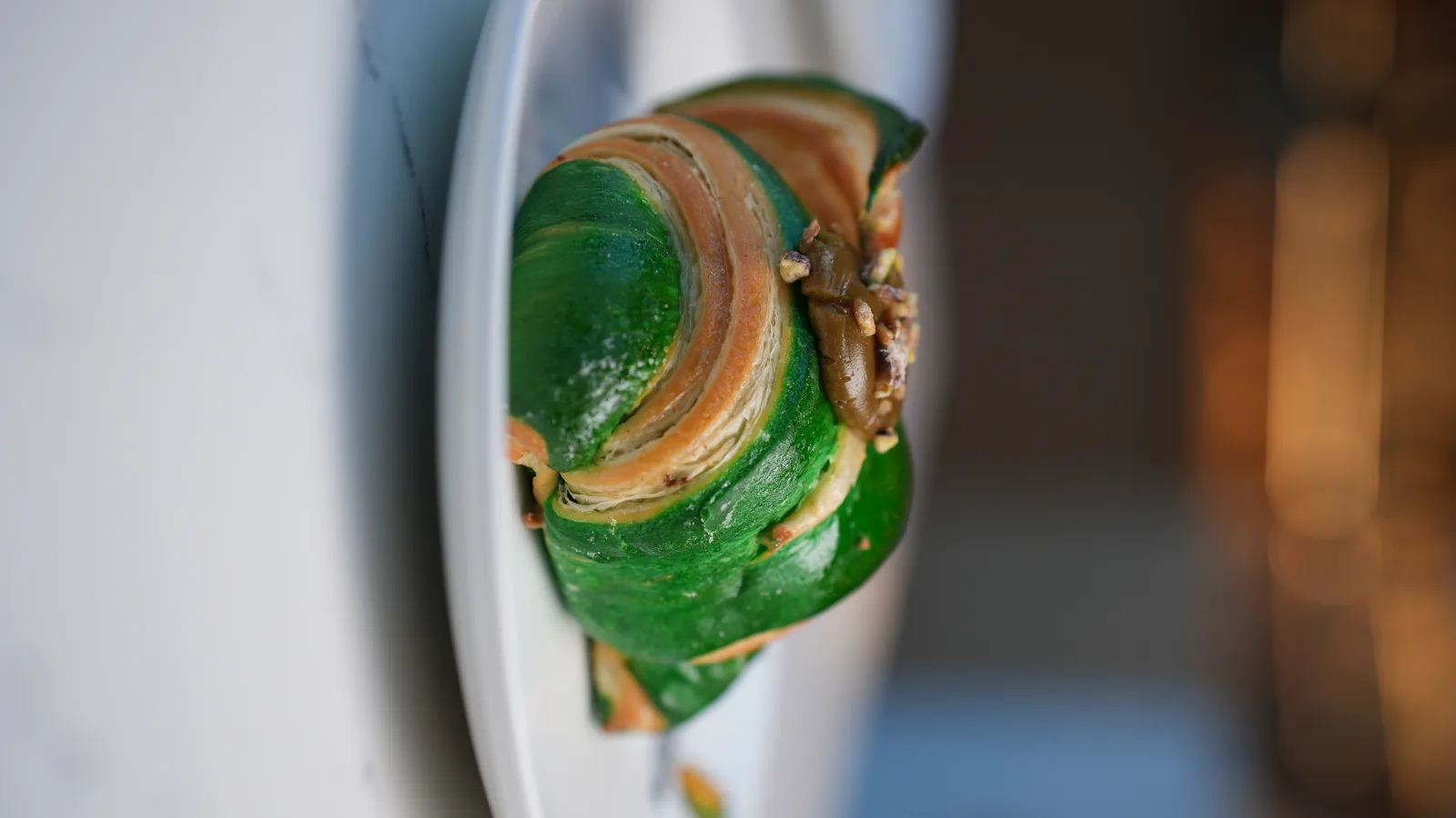 Cornetto al pistacchio — Pistacchio Italian bakery, Edgewater Miami