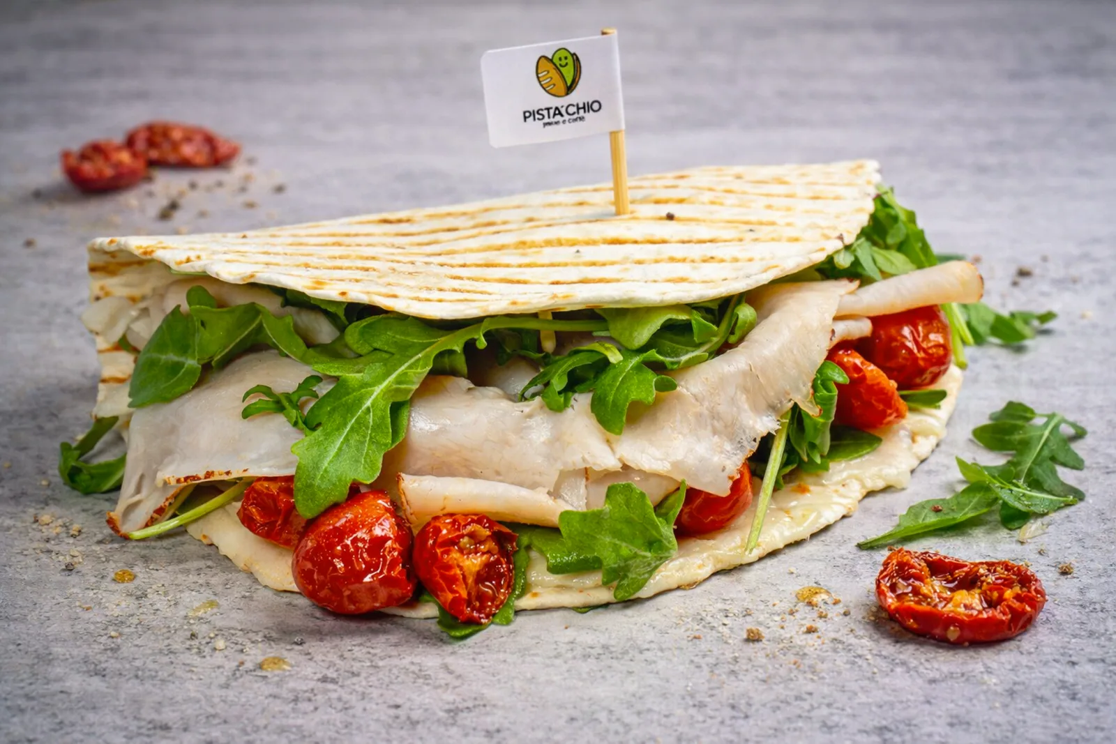 Il Tacchino turkey wrap — Pistacchio catering, Miami