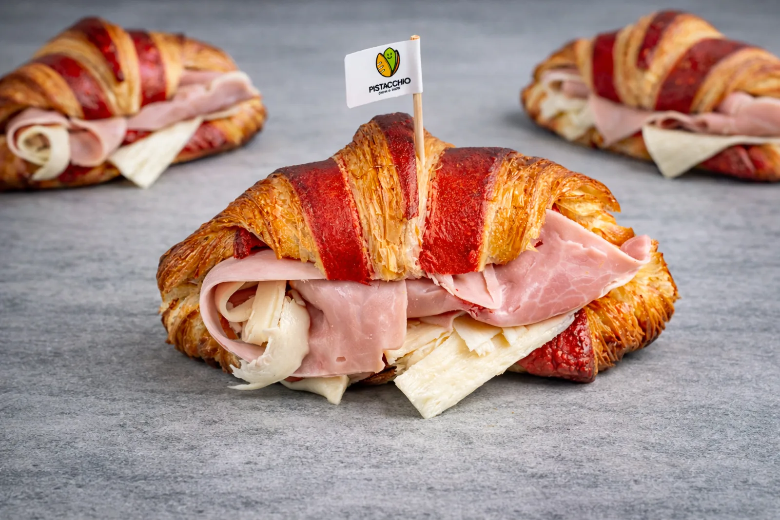 Tricolore panino — Pistacchio, Miami